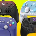 Controllers appear in front of yellow.