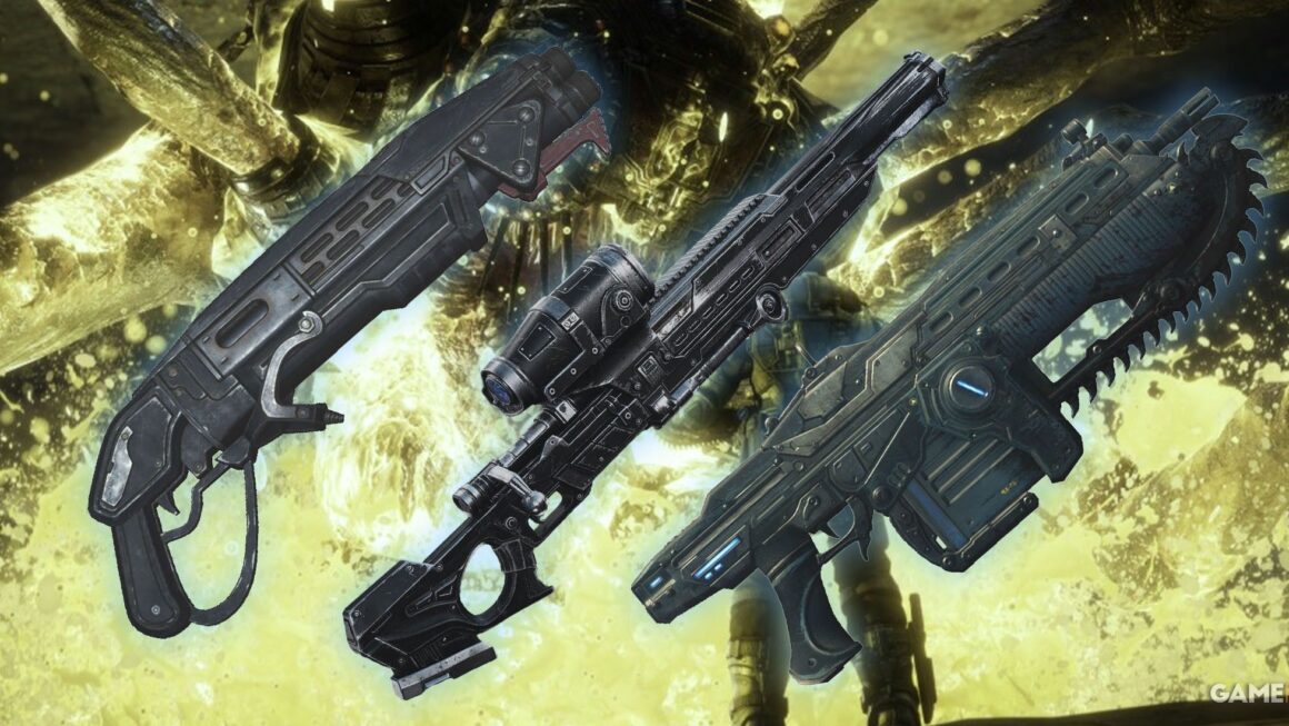 Finest Weapons in Gears of Warfare Reloaded