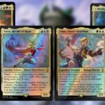 Final Fantasy commander cards are shown.