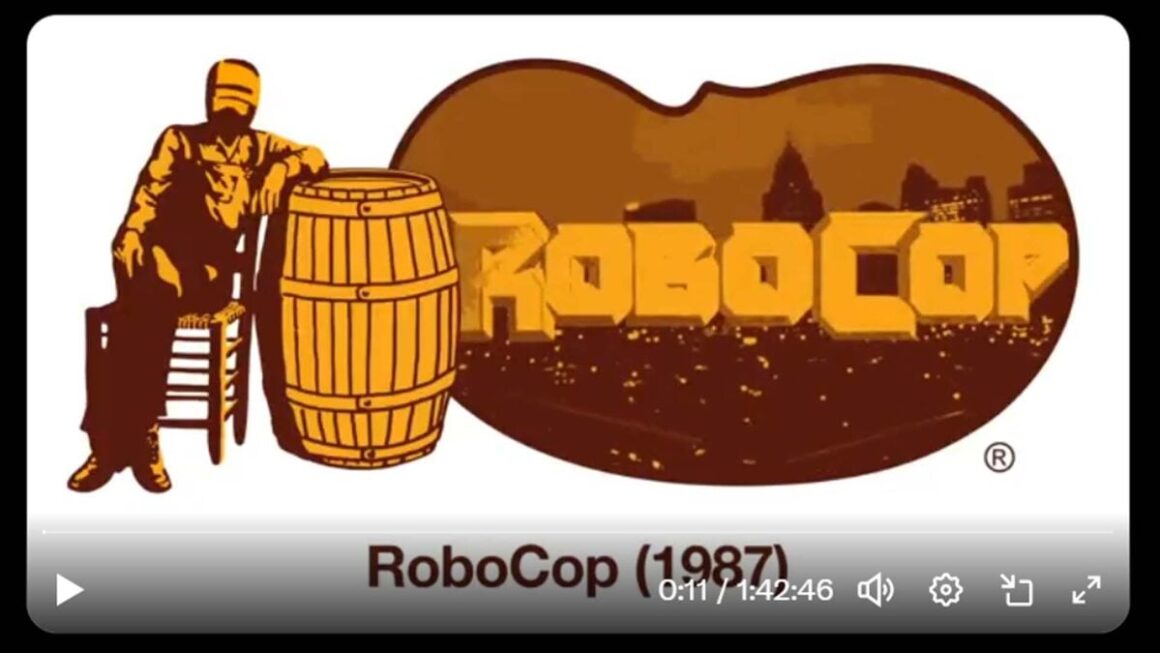 Somebody Recreated All Of Robocop As The Cracker Barrel Emblem