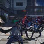 An anime character uses Venom powers.