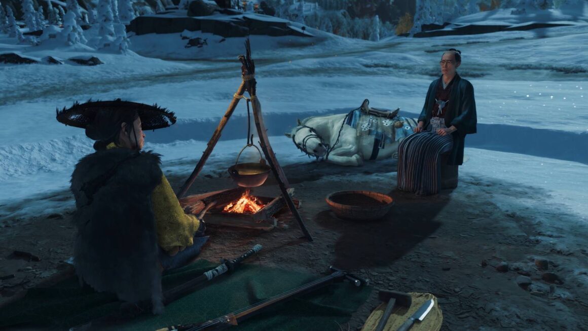 Ghost of Yotei Reveals More Info On Its Camping System
