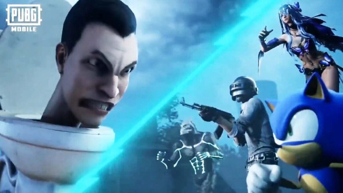 Leaked PUBG Cellular Advert Exhibits Sonic Preventing A Skibidi Bathroom