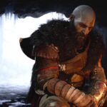 A god sits alone in a cave.
