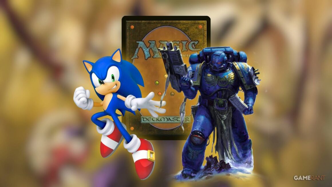The Gathering Has a Ridiculous Sonic the Hedgehog x Warhammer 40k Combo
