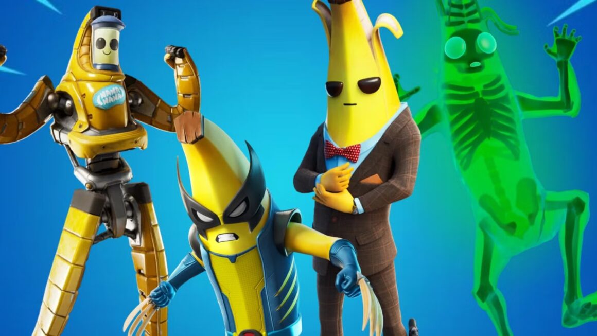 All Peely Skins in Fortnite