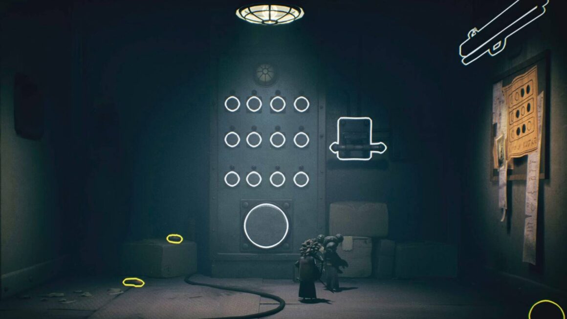 Button Puzzle Resolution in Little Nightmares 3 (Carnivale)