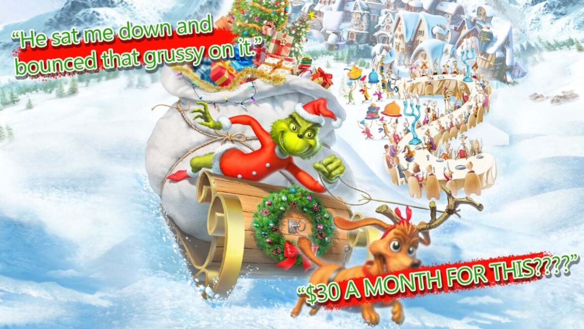 New Grinch Xbox Game Has A Lot Angry And Horny User Reviews