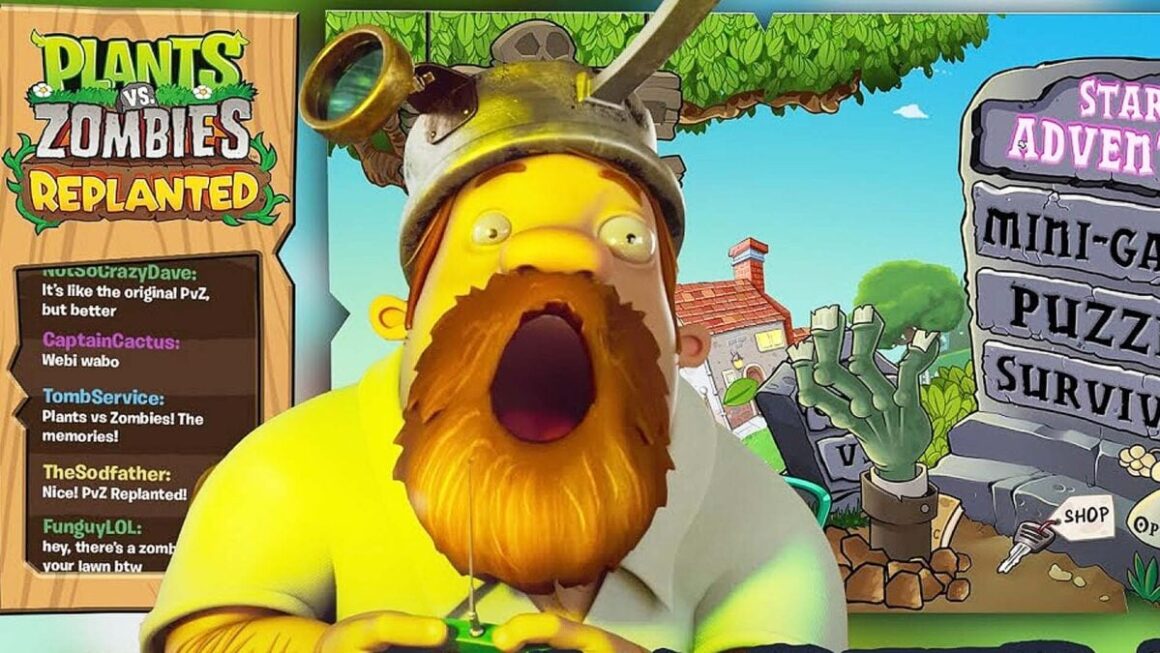 New PvZ Replanted Trailer Is Very Cringey And Not Good
