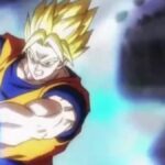 An AI-generated Goku fires an energy beam off-screen.