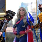 Three cosplayers from Fan Expo Canada 2025