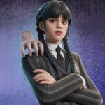Wednesday Addams x Fortnite Skin Price & Showcase