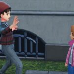 Shep looking scared of a child