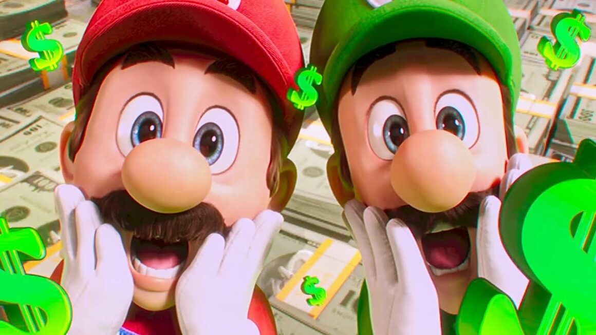 Mario and Luigi make scared faces.