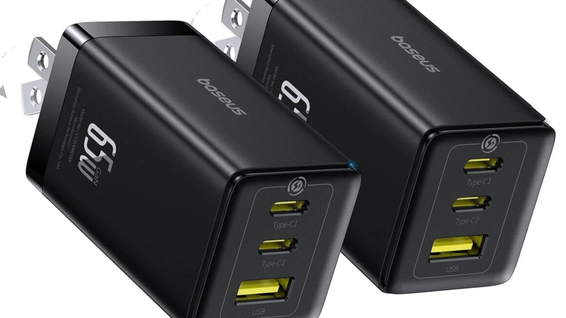 Baseus 2 Pack 65 W Charger