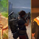 A compilation image shows characters from Dragon Quest, a player character from Arc Raiders, and a superhero from Dispatch.