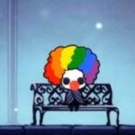 Silksong's Hornet wears a clown wig.