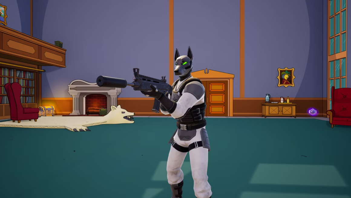 Dober Men Locations in Fortnite Simpsons