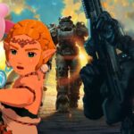 Art shows characters from games coming out this month.