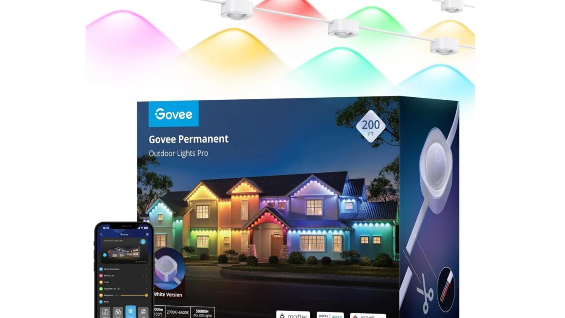 Govee Permanent Outdoor Lights Pro, 200ft