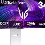 LG's 240Hz 34-Inch Curved OLED Monitor Goes at New All-Time Low, Black Friday Has Started Early