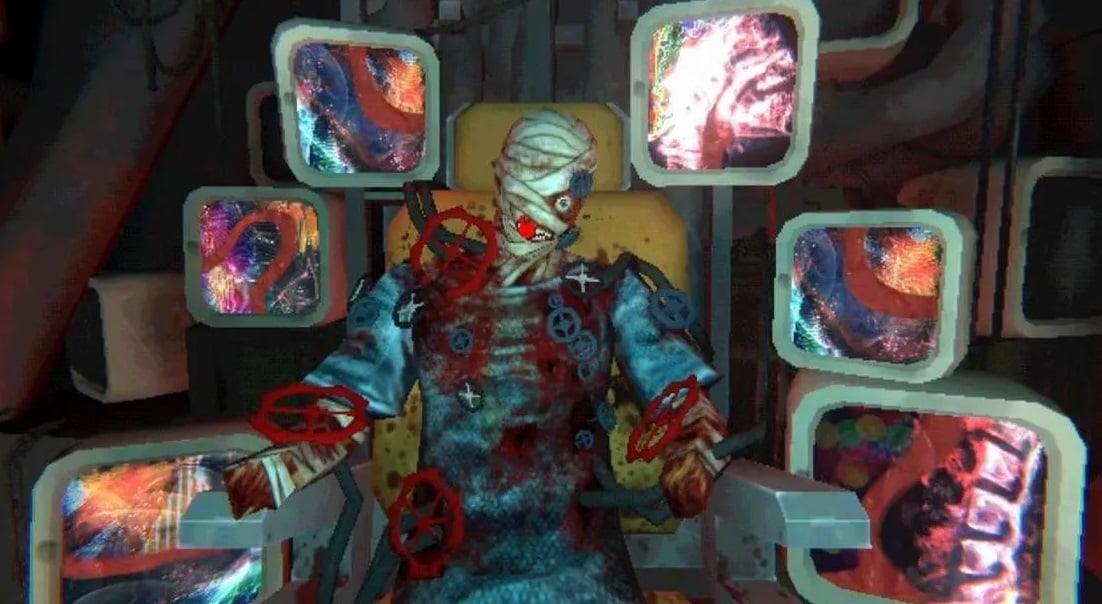 A person is terrified with CRTs.