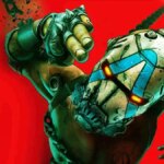 A bandit in a psycho mask points at you.