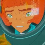 Rita runs from a murderous flower.