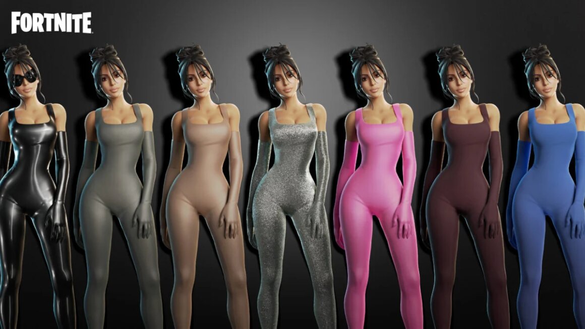 Fortnite X Kim Kardashian Iconickimoutfit Allcolors 1920x1080
