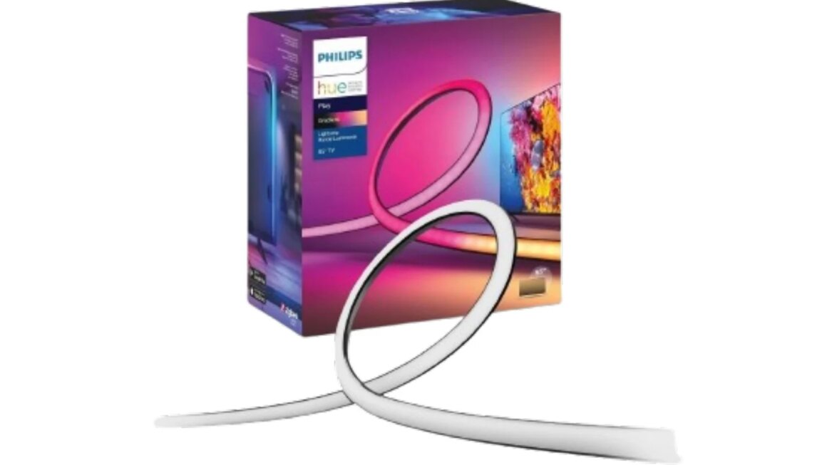 Neglect Govee, Philips Hue 65″ Good TV Gentle Strip Is 56% Off and Now Even Cheaper Than the 55″ Model