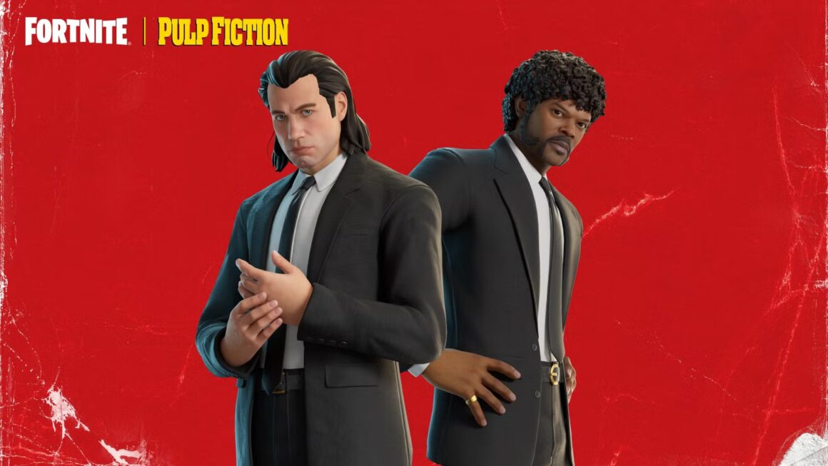 Fortnite x Pulp Fiction Skins & Cosmetic Items Showcase