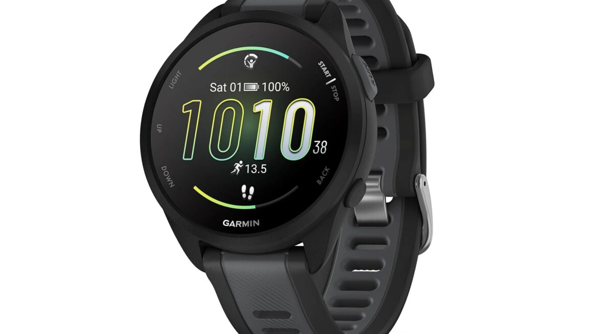 Garmin Performs Zero Revenue With Forerunner 165, Now Promoting OLED Watch at New Document Low