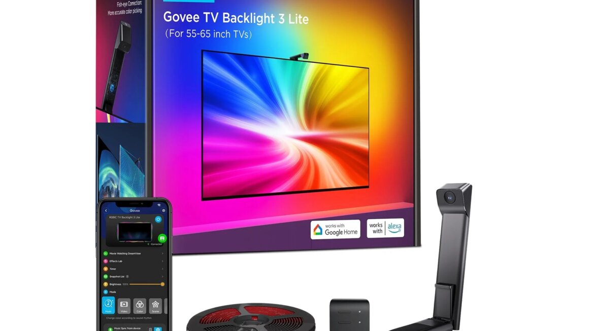 Govee Liquidates TV Backlight for Extra Immersive Films, Now Promoting at Report Low on Amazon