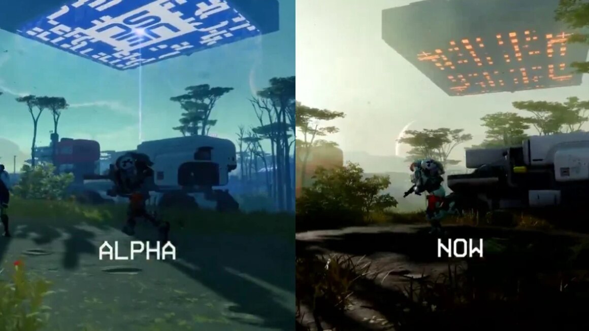 A side-by-side shows new and old art styles.