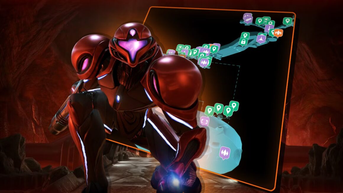 Metroid Prime 4: Past – Flare Pool Interactive Map