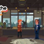 Two FBI agents at a crime scene.