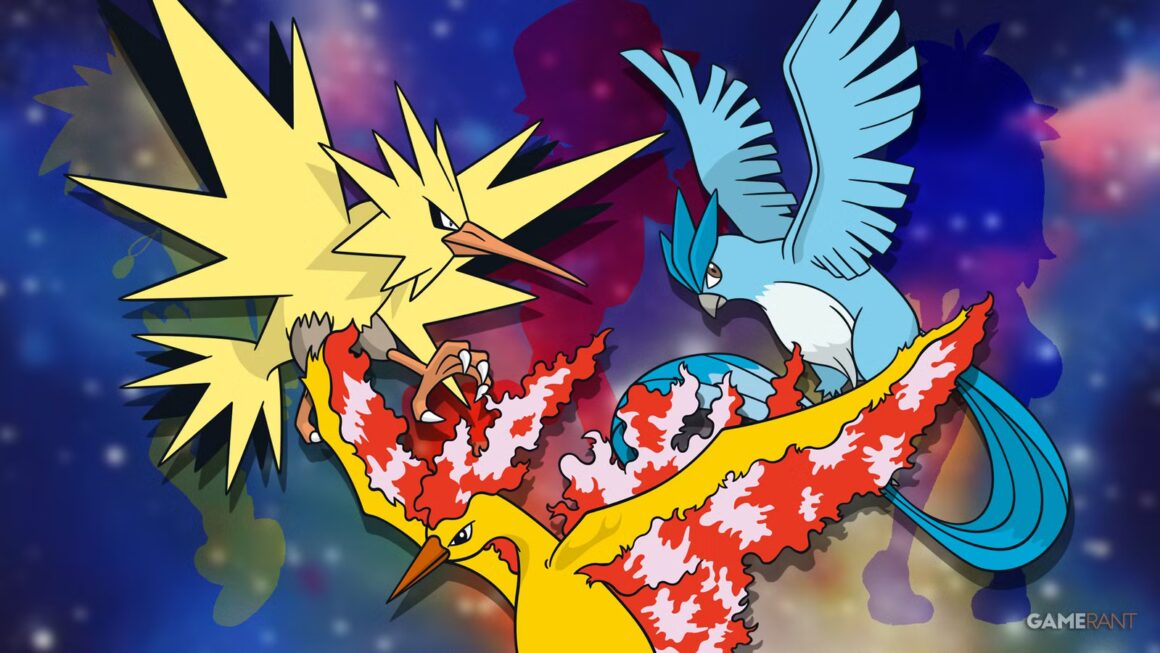 Pokemon Fan Artwork Imagines What the Legendary Birds Would Look Like as People