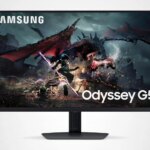 Samsung 32 Inch Odyssey G50d Series Qhd Fast Ips G Sync Compatible Gaming Monitor,