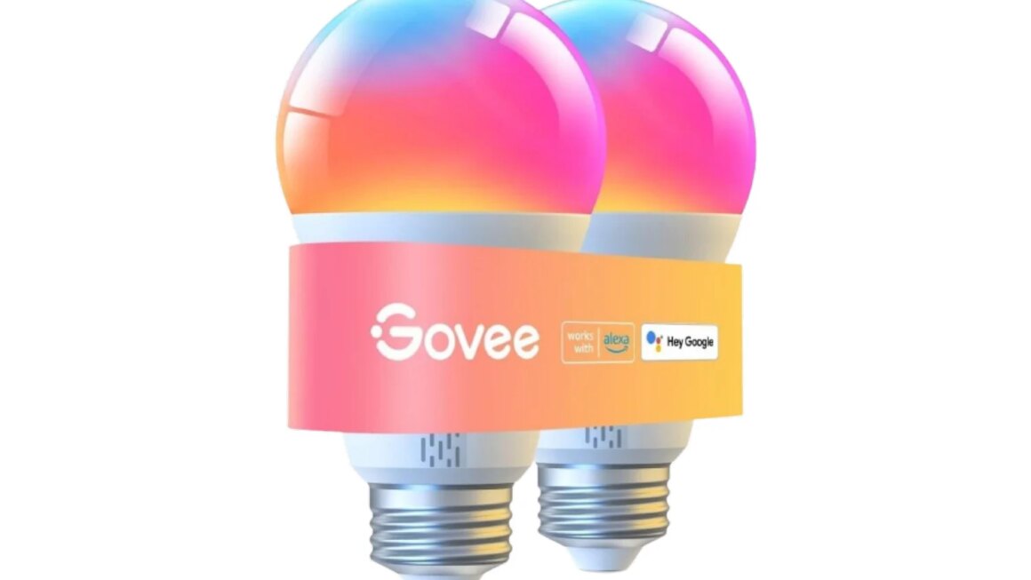 This 2-Pack Govee Good Gentle Bulbs Presents 16 Million Colours, Priced Like Primary Bulb on Amazon