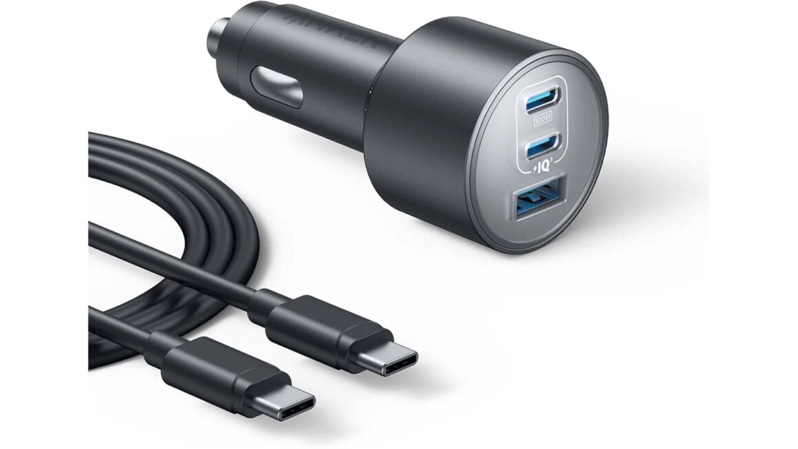 Anker Offloads Its USB-C Automotive Charger (167.5W Max, 3-Port) at Its Lowest Worth After Energy Financial institution Offers