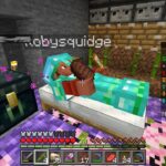 The boy sleeping on the bed in our base.