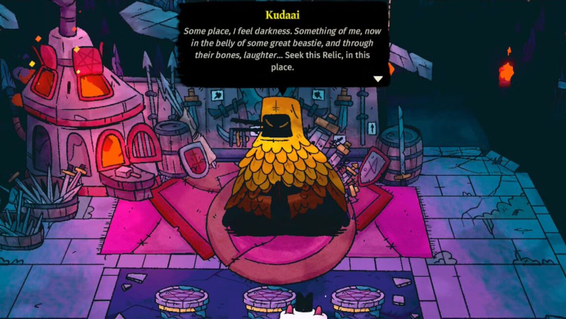 Kudaai's and Clauneck's Relic Locations in Cult of the Lamb