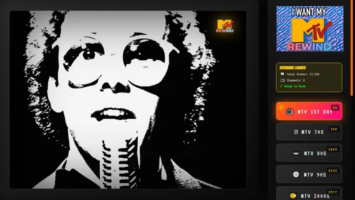 New MTV Simulator Features 25k+ Music Videos And Is Very Cool