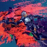 A sci-fi operative fights in a futuristic city.