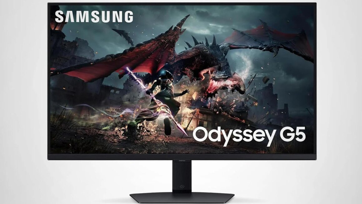 This Samsung 32″ Odyssey G5 Monitor Is Priced Like a No-Title Mannequin, Amazon Is Giving 42% Off