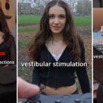 A woman uses tech to hack her brain.