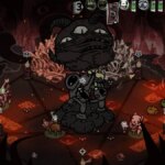 A monument to demons is erected in cat hell.